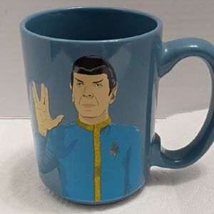 Blue Star Trek Mug